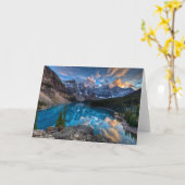 Carte Peinture sur la Moraine (Fleur jaune)