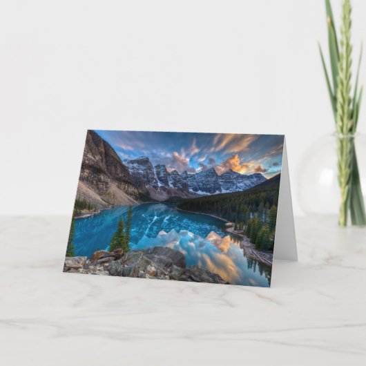 Carte Peinture sur la Moraine (Devant)