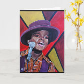 Carte Peinture sur prodigy infantile par Alfred Fox (Fleur jaune)