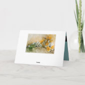 Carte Peinture sur tigre (Dos)