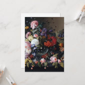 Carte Peinture Vintage classique (Devant/Arrière en situation)