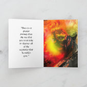 Carte PELE the Fire Goddess Card (Intérieur)