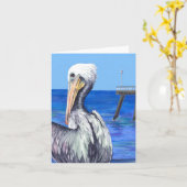 Carte Pélican de San Clemente (Fleur jaune)