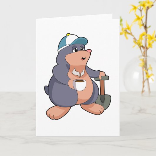 Carte Pelle à mole (Fleur jaune)