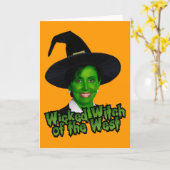 Carte Pelosi : Wicked Witch of the West (Fleur jaune)