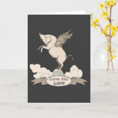 Carte Peloton de porcs de vol (Fleur jaune)