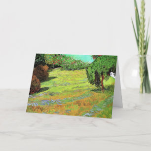 Carte Pelouse ensoleillée dans un parc public par Vincen