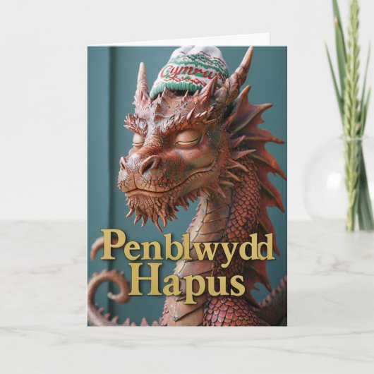 Carte Penblwydd Hapus Joyeux anniversaire (Devant)