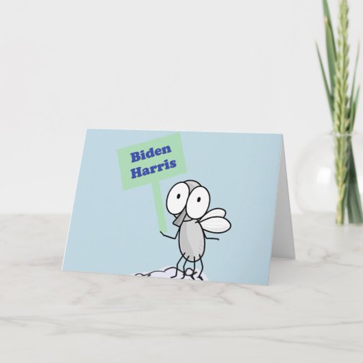 Carte Pence Fly pour Biden Harris (Devant)