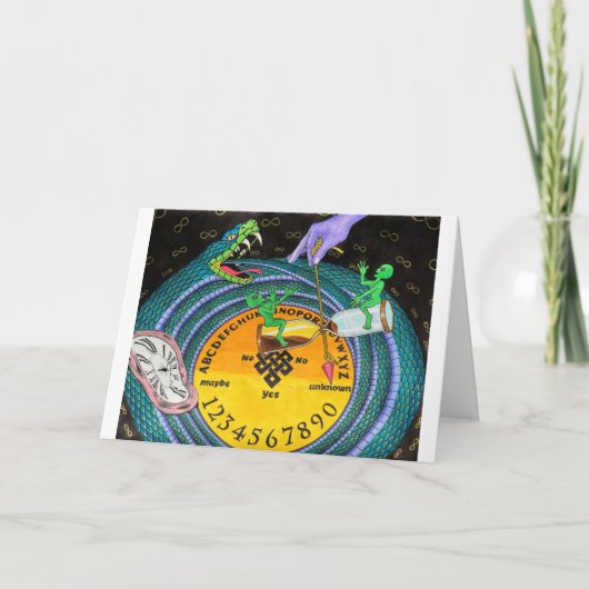 Carte Pendulum, Y A-T-Il Une Fin De Temps ? (Devant)