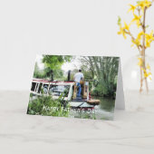 Carte Péniches étroites (Fleur jaune)