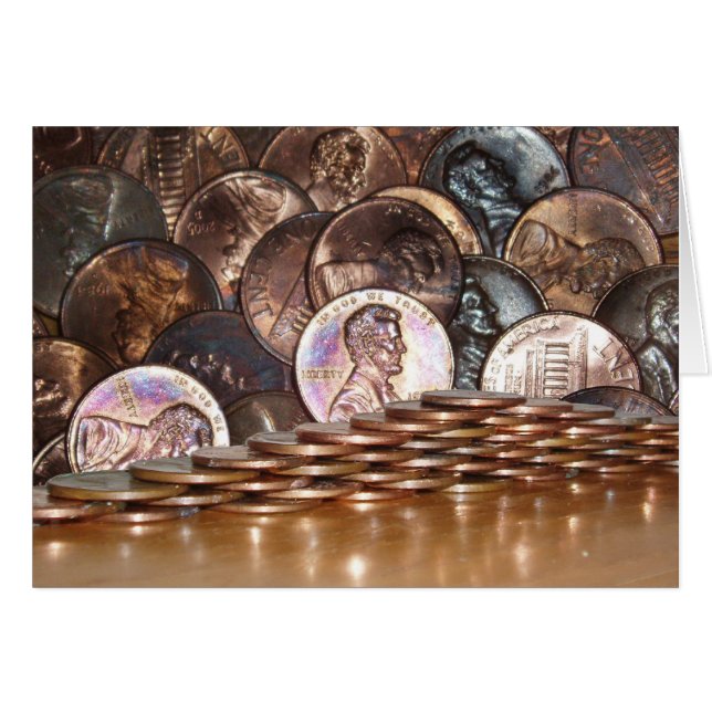 Carte Penny Pyramid (Devant horizontal)