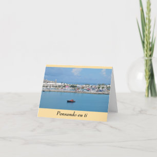 Carte Pensando en ti Royal Naval Dockyards, Bermudes