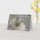 Carte Pense à toi ! (Fleur jaune)