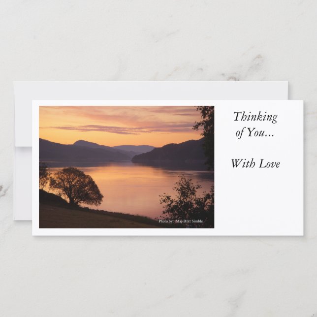 Carte Pense à toi... (Devant)