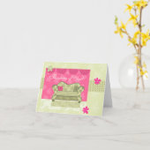 Carte Pense à toi ! (Fleur jaune)