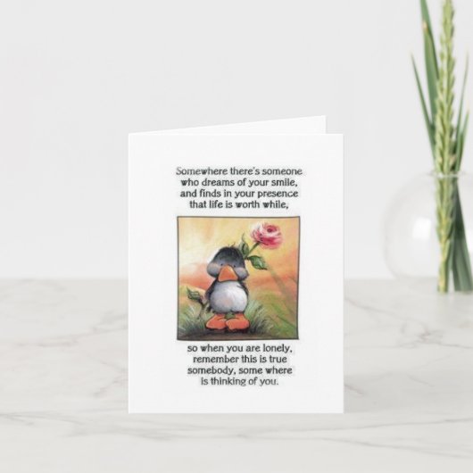 Carte pensée à vous (Devant)