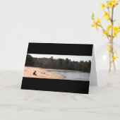 Carte Pensée à vous (Fleur jaune)