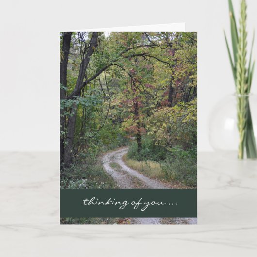 Carte Pensée à vous… (Devant)