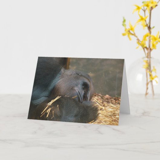 Carte Pensée à vous (Fleur jaune)