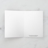 Carte Pensée à vous (Intérieur)