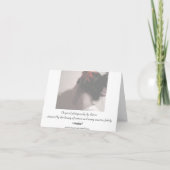 Carte Pensée à vous (Dos)