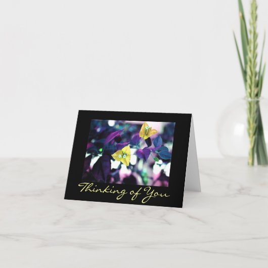 Carte Pensée à vous (Devant)