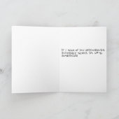 Carte Pensée à vous (Intérieur)