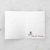 Carte Pensée à vous (Intérieur)