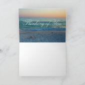 Carte Pensée à vous - 139:9 de psaumes - 10 - échouez le (Intérieur)