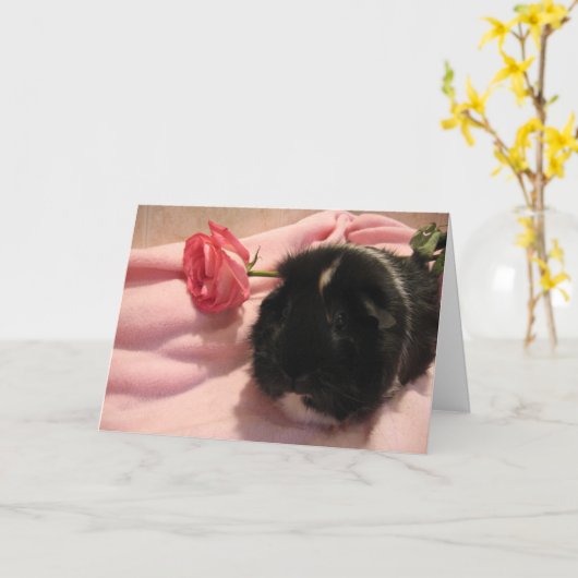 Carte Pensée à vous (épicé) (Fleur jaune)