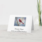 Carte pensée cardinale à vous (Dos)