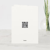 Carte Pensée de sympathie abstraite (Dos)