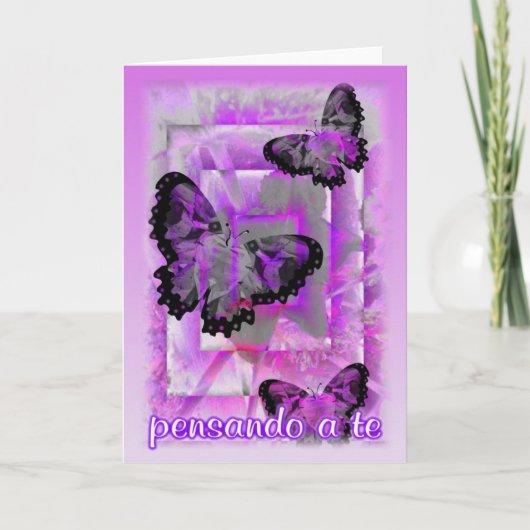 Carte Pensée italienne à vous   Carte-vides (Devant)