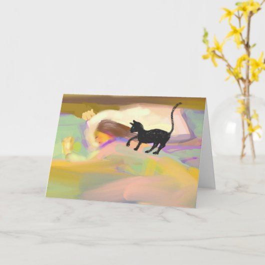 Carte pensée pour toi (Fleur jaune)