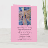 Carte Pensée pour toi (Dos)