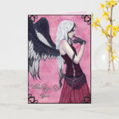 Carte Pensée Pour Vous 2 (Fleur jaune)