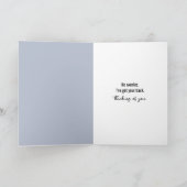 Carte Pensée pour vous Aigles royaux (Intérieur)
