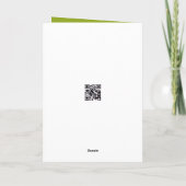 Carte Pensée pour Vous Orchidées Blanches et Bambou (Dos)