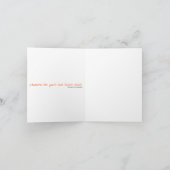 Carte Pensée Rustique Pour Vous Feuilles D'automne Color (Intérieur)
