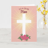Carte Pensées Affectueuses Maman (Fleur jaune)