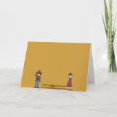 Carte Pensées amusantes de retraite - Humour occidental (Dos)