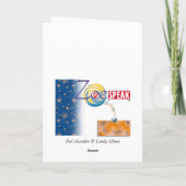 Carte pensées d'un jardin... (Dos)