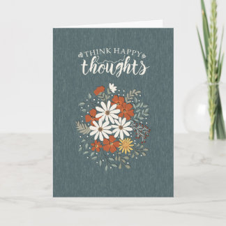 Carte Pensées Heureuses