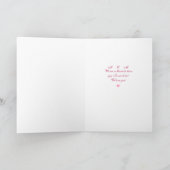 Carte Pensées - le quatre-vingtième anniversaire de la (Intérieur)