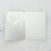 Carte "Pensées pour toi" modèle personnalisable (Intérieur)