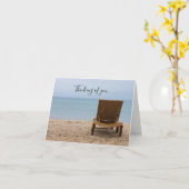Carte Pensées Pour Vous - Asseyez-Vous (Fleur jaune)