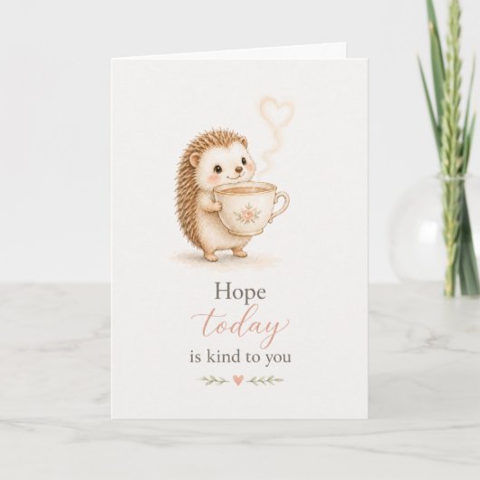Carte Pensées pour Vous avec Message Espoir pour A (Devant)