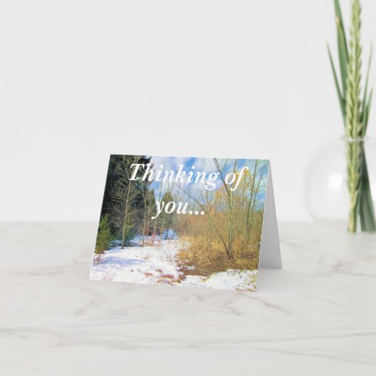 Carte Penser à toi (Devant)