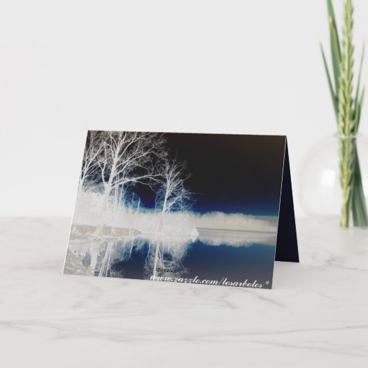 Carte Penser à toi (Dos)